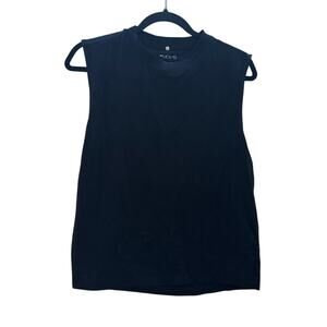 H&M‎ Move Black Muscle Tank Top XS Women’s Sleeveless Activewear Gym Shirt